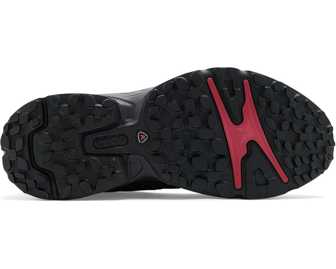 ECCO Receptor XP Breathru Toggle черные треккинговые кроссовки из текстиля