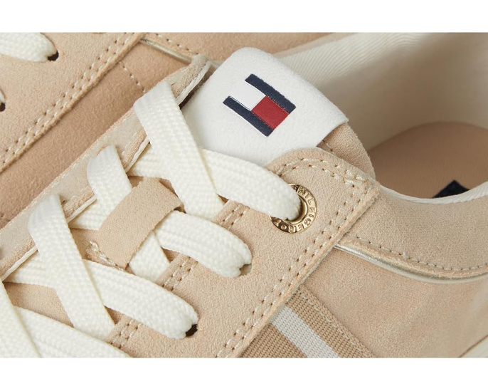 Кроссовки Badria2 Tommy Hilfiger с люверсами и лентой