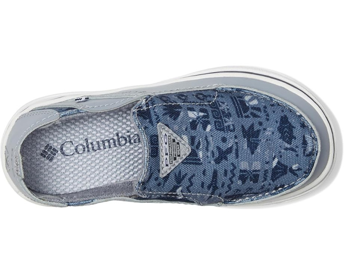 Детская обувь Columbia Kids Bahama PFG из кожи и холста с подошвой Omni-Grip