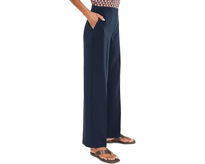 Брюки Lenox Wide Leg Sleek Stretch от NIC+ZOE с широкой штаниной