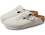 Биркенштоки Boston Soft Footbed из замши с анатомической пробковой стелькой