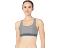 Under Armour Спортивный бюстгальтер Crossback Mid Impact Heather Bra для средней нагрузки