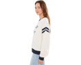 Толстовка Salty Crew Maritime Crew Off White с принтом