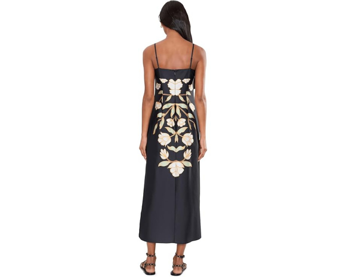 Платье миди Adrianna Papell Printed Shift Midi с цветочным принтом