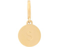 Подвеска Kate Spade New York Mini S с гравировкой из латуни
