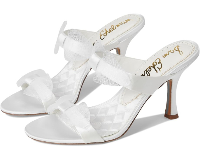 Вечерние сандалии Sam Edelman Jasmine 2 на шпильке с бантом и круглым носком