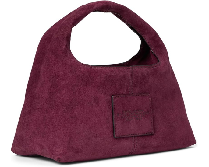 Мини-сумка Marc Jacobs из замши с магнитной застежкой