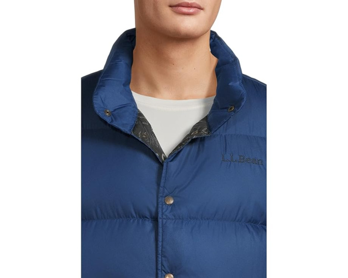 L.L.Bean Trail Model Down Vest '82 с утеплителем DownTek и флисовым капюшоном