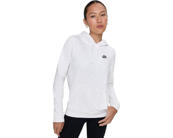 Толстовка Nike Club Fleece с капюшоном и уютным флисом