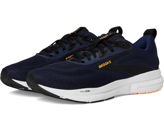 Кроссовки Brooks Trace 4 с амортизацией DNA Loft v2 и резиновой подошвой