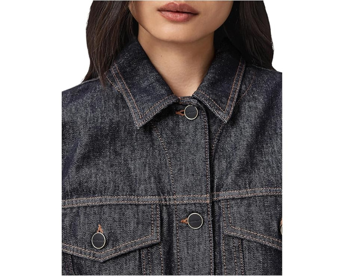 Куртка-тракер Denby Peplum AllSaints из денима