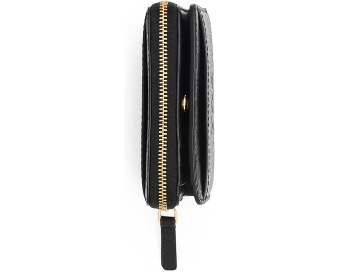 Мини-кошелек The Leather Mini Compact из кожи с магнитной застежкой и девятью карманами Marc Jacobs