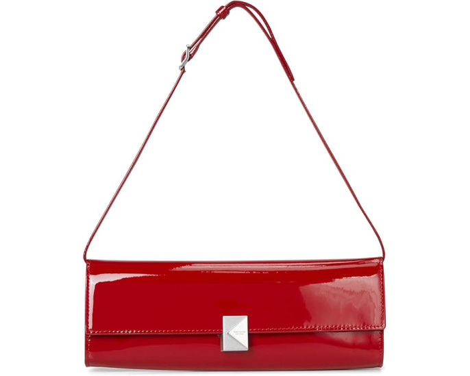 Мини-сумка Deco из лакированной кожи через плечо от Kate Spade New York