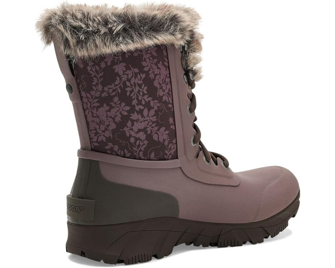Bogs Arcata II Demure Floral утеплённые сапоги с цветочным принтом