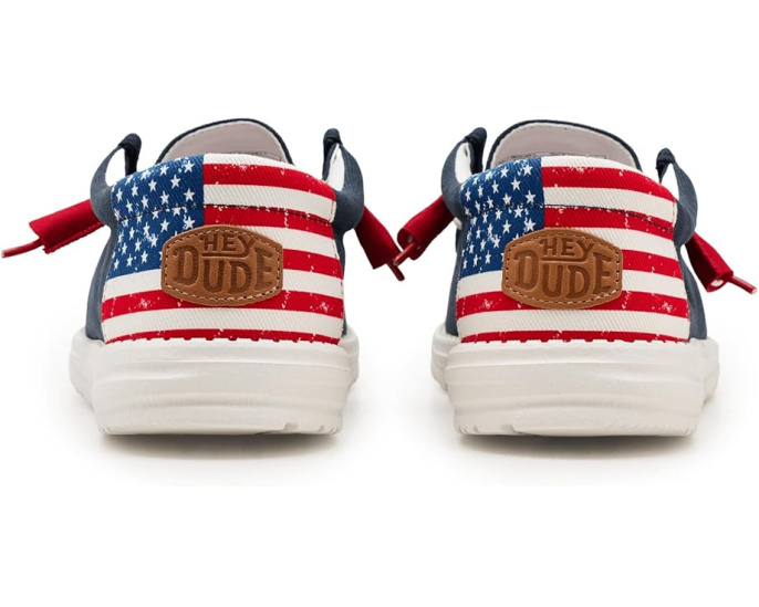 Hey Dude Wally Americana кроссовки с низким верхом и технологией Flex & Fold