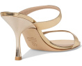 Сандалии Stuart Weitzman Nudist Slide 85 на тонком высоком каблуке