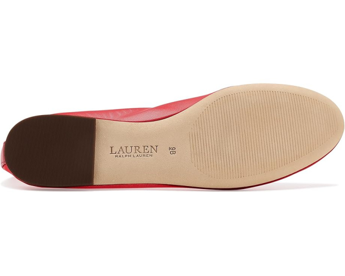 Балетки Lauren Ralph Lauren Jayna с сетчатым верхом и кожаной отделкой
