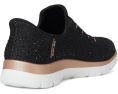 Skechers Summits Brilliant Shine Hands Free Slip-INS с пайетками