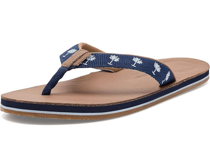 Пляжные сланцы Palm от Hari Mari с технологией MemoryFoamToe
