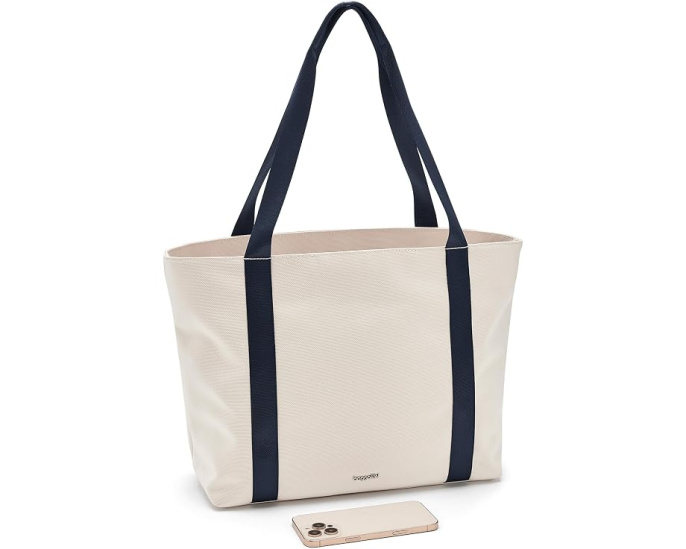 Baggallini Via Tote вместительная сумка тоут с отделением для ноутбука