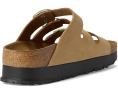 Сандалии Florida Platform от Birkenstock из нубука на платформе