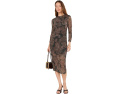 Sanctuary Easy Autumn Mesh Dress платье из сетки с узором