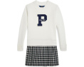 Платье-худи Letterman из флиса Polo Ralph Lauren Kids для старших детей