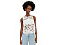 Топ AG Jeans Emilee Shell с лазерной перфорацией цвета First Bloom