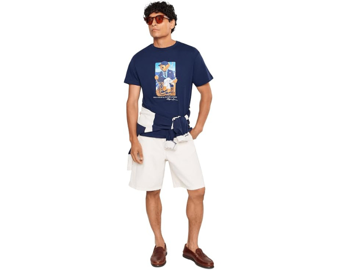 Футболка Polo Ralph Lauren Classic Fit с медвежонком Polo