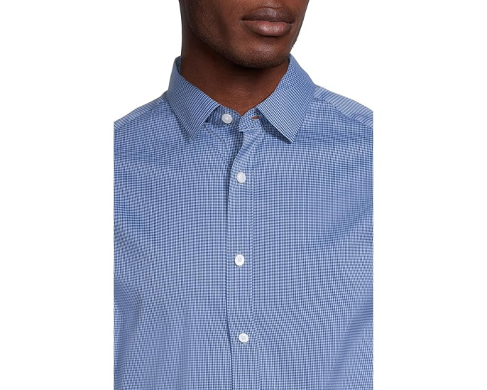 Рубашка UNTUCKit с длинными рукавами Cottontek™ Kleinwood в клетку