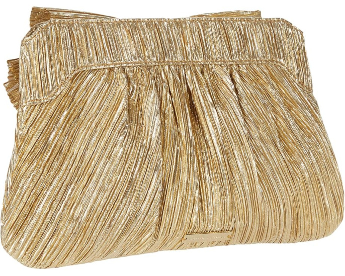 Клатч Loeffler Randall Rayne Pleated Frame Clutch с бантом