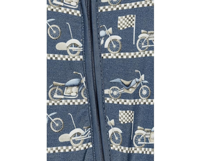 Комбинезон Kickee Pants Print Footie с двухсторонней молнией для младенцев