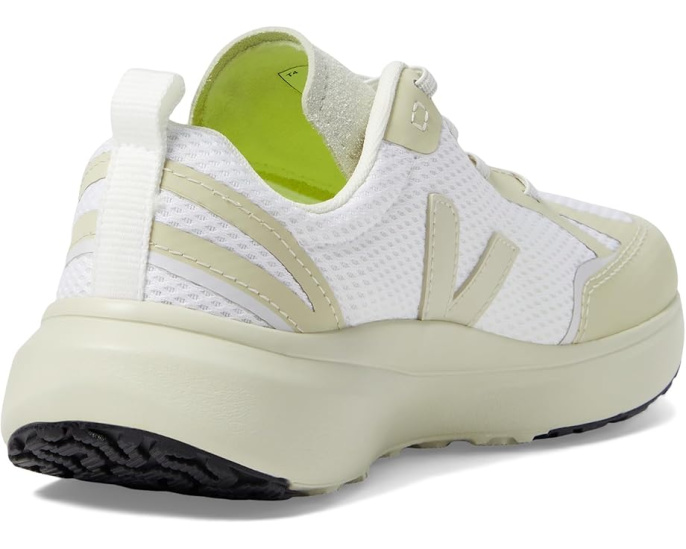 Детские кроссовки VEJA Small Canary Light с текстильным верхом и эластичными шнурками