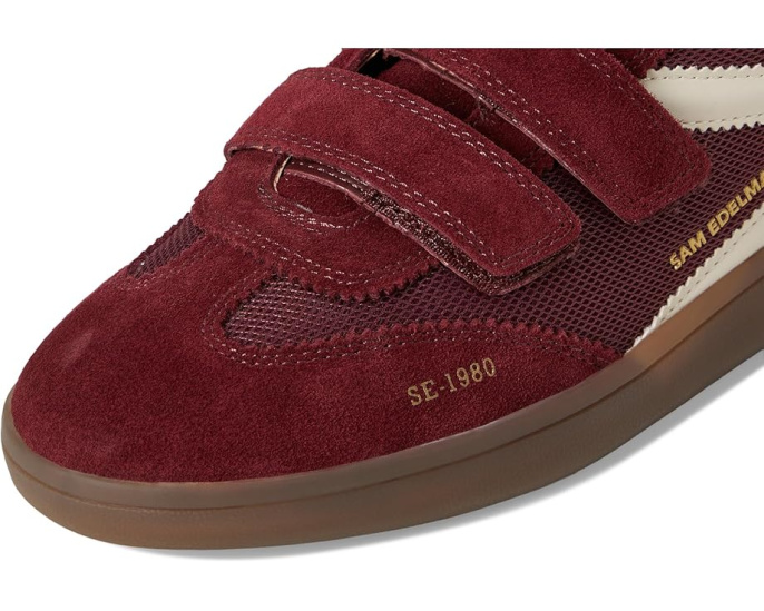 Кроссовки Sam Edelman Talia Slip-On с липучками и контрастными деталями
