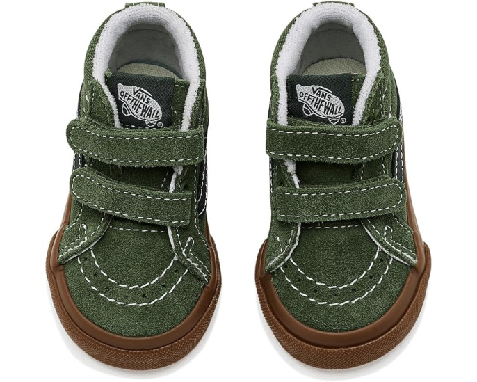 Кроссовки Vans Sk8-mid Reissue V для малышей с двойной липучкой