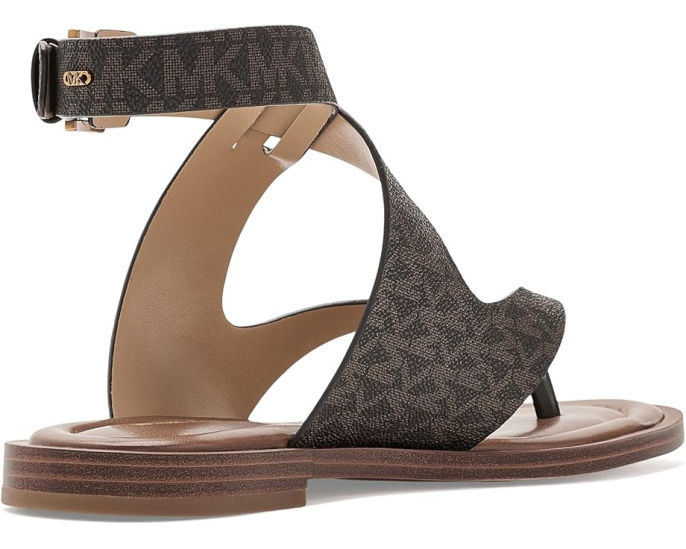 MICHAEL Michael Kors сандалии Irene Flat Thong с ремешком и плетеным верхом