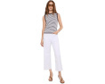 Джинсы NYDJ Coco Relaxed Wide Leg Crop с необработанным краем
