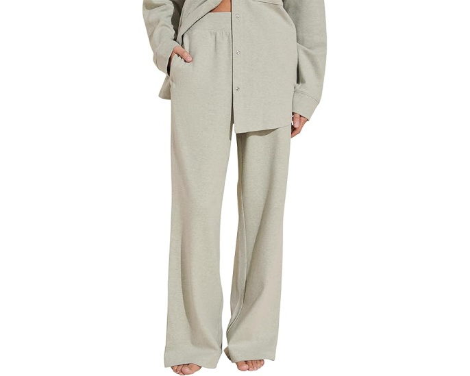 Широкие брюки Eberjey Luxe Sweats из мягкого трикотажа