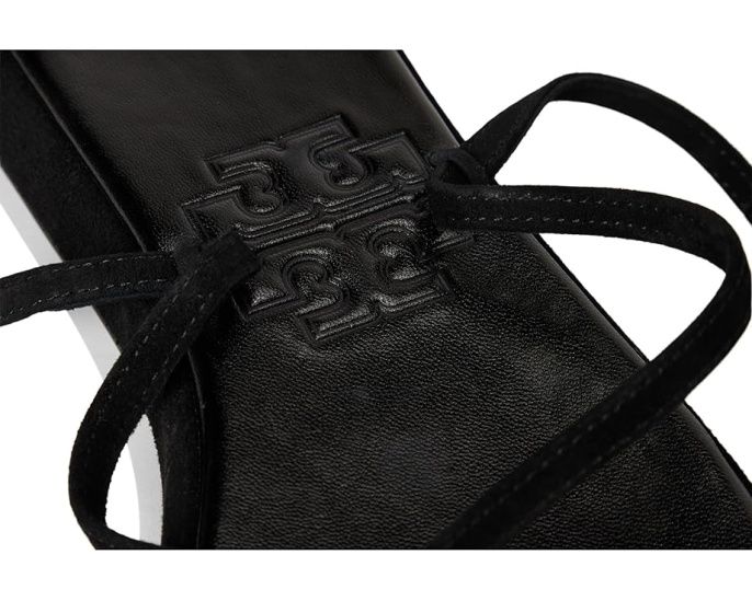 Tory Burch Сандалии Capri Wrap Up с мягкой замшей и регулируемыми ремешками