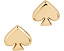 Серьги-гвоздики Everyday Spade Metal Studs от Kate Spade New York