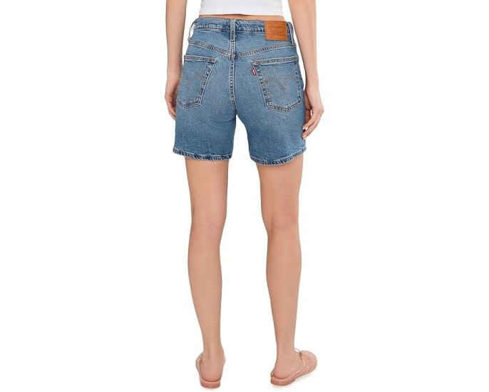 Шорты Levi's® Premium 501 Mid Thigh Light-Weight с высокой посадкой и пятью карманами