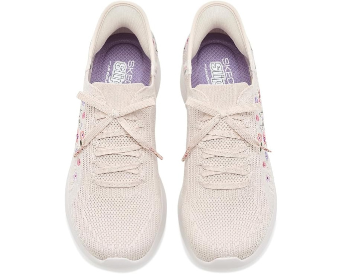 Skechers Ultra Flex 4.0 кроссовки без шнуровки Sweet Petals