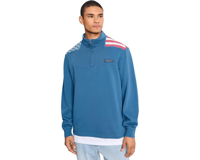 Рубашка Vineyard Vines Americana Shep Shirt с принтом