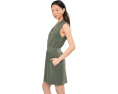 Varley платье Polyanna 1/2 Zip Dress с половинной молнией черное