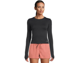 Лонгслив Peak Knit с укороченным кроем и технологией HeiQ Mint