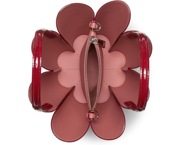 Сумка-ведро Kate Spade New York The Spade Flower из лаковой кожи