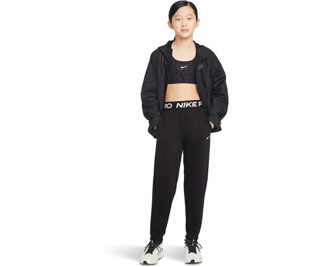 Джоггеры Nike Kids Pro Fleece Dri-FIT с эластичными манжетами