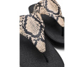 Сандалии с перемычкой Lulu Snake с змеиным принтом FitFlop