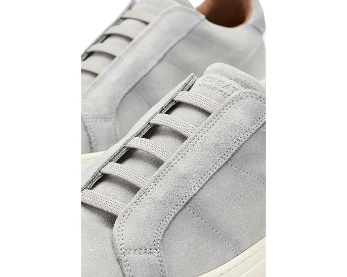 GREATS Кроссовки Royale Slip-On 2.0 из итальянской замши с эластичной панелью