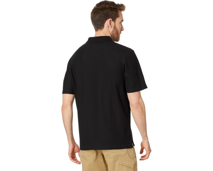 Поло Carhartt Loose Fit Midweight с коротким рукавом и нагрудным карманом